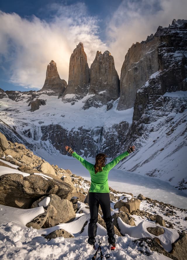 Full Day Trekking Base of the Towers 12