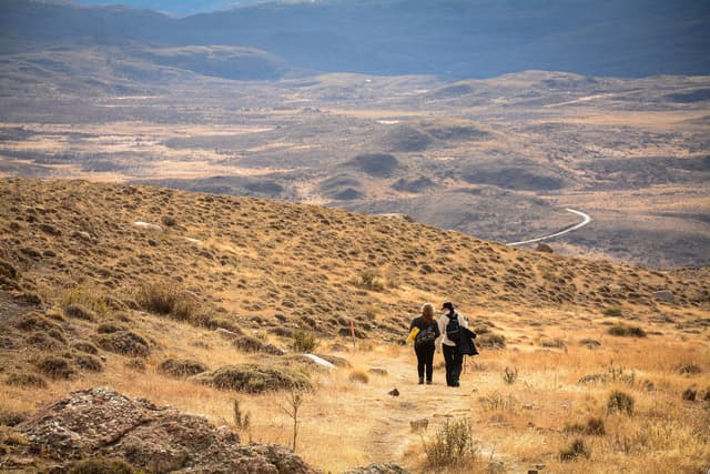 Hiking Portería Sarmiento Lake 3