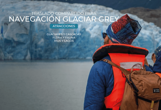 Shared transfer for Grey Glacier navigation 0
